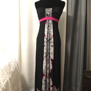 Floor length maxi dress